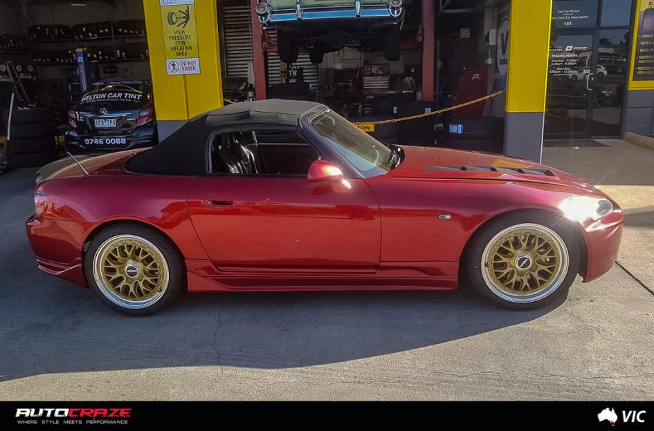 HONDA S2000 LSR GOLD POLISH LIP